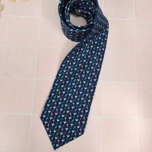 Alynn Silk Christmas Cocktail Tie